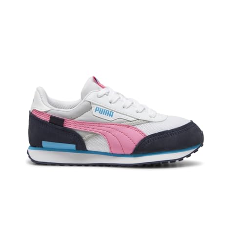 PUMA Kids Girls Future Rider Splash Lace Up Sneakers Shoes Casual - Blue, Grey, Pink, White