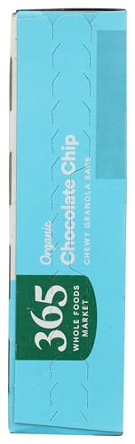 Image of 365 by Whole Foods Market, Organic Chocolate Chip Chewy Granola Bars, 8 Count