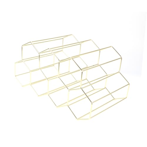 Soporte metálico para vino COLLBATH, capacidad 7 botellas miniatura 6