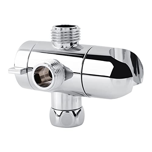 3 Way Shower Head Diverter Mount Combo Bathroom Adjustable Arm Mounted Valve by Yosoo - Used condition - Image 5
