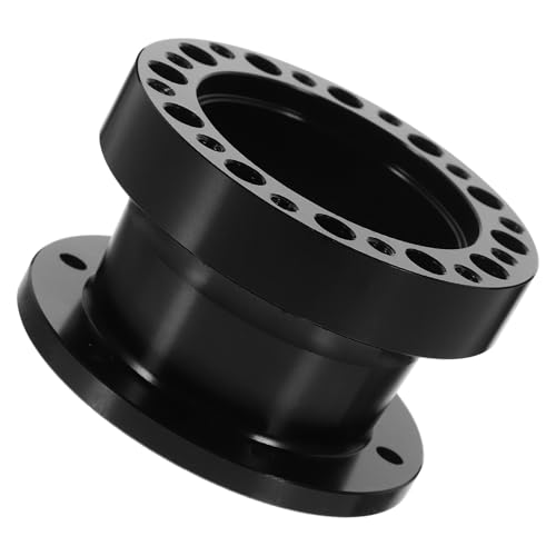 GRIRIW アルミ製ステアリングスペーサー 高さ用パッド付き 車用延長ハブアダプター 簡単取付 性向上 汎用モデル対応