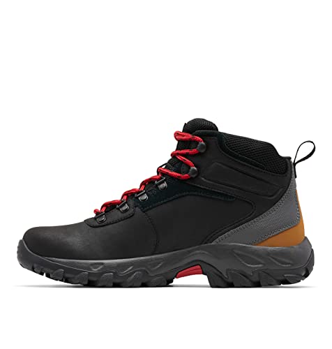 Columbia Mens Newton Ridge Plus II Waterproof, Black/Shark, 11 by Columbia - Image 8