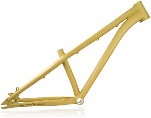 ALAUDARK Lark DJ Dirt Jump BMX Bike Frame 26" Mountain Jumper Bicycle Slopestyle Single Speed