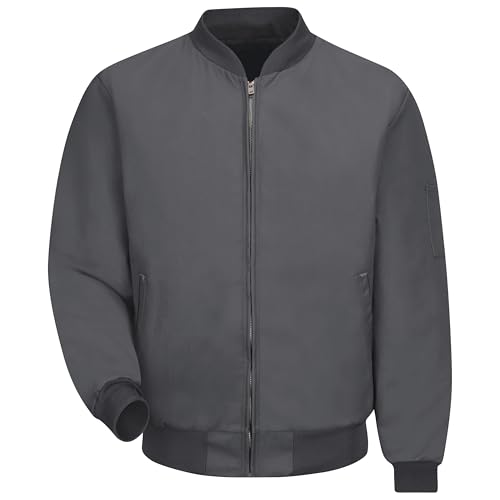 Image of Red Kap Men's Solid Perma-lined Team Jacket