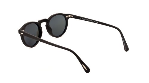 Oliver Peoples 0OV 5217S 1031P2 Gregory Peck Sun Semi Matte Black/crystal midnight express Polarized Sunglasses Size 504