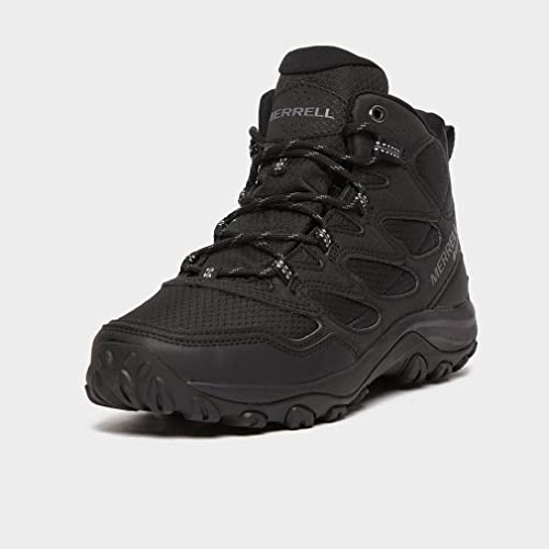 Merrell J500203 Mens Boots West Rim Sport Mid GTX Black/Black US Size 8.54