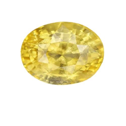 8.25 Carat Unheated Yellow Sapphire Oval Shape Pila Pukhraj Loose Stone 9.05 Ratti Srilankan Pukhraj Original Certified by IGL for Necklace ???????? ????-image-45