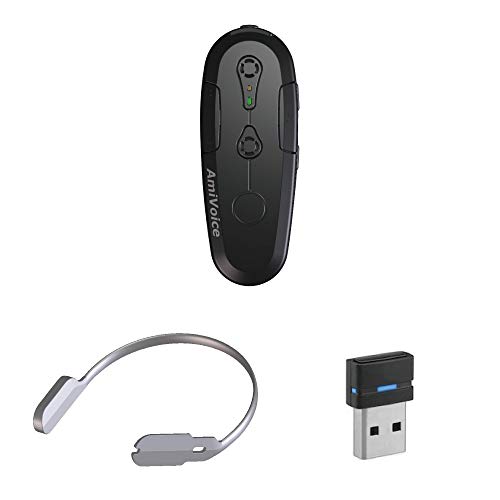 AmiVoice Front WT01 音声認識　ワイヤレスマイク Amazon | AmiVoice Front WT01(ブラック) 【リモートワーク