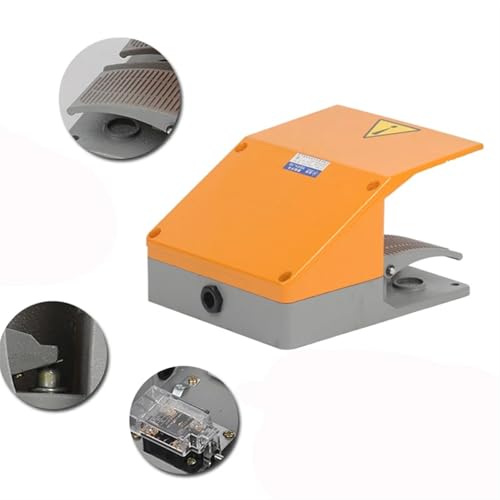 Interruptor de pedal 250V 380V 10A YDTI-18 para control de pie doble 5