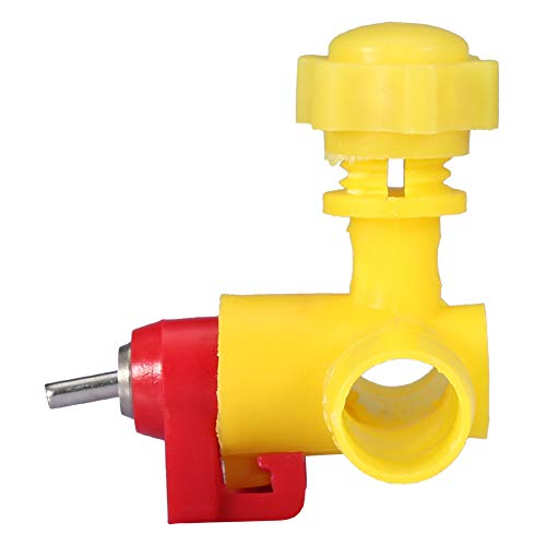 10 Tetinas Para Bebedero De Pollos Y Patos - Pezones De Agua Para Gallineros - Instalación Con Rosca