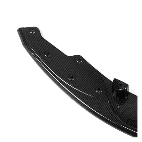 Plaque Lame Séparation Avant Look Carbone pour BMW E92 E93 Restylée 10-13 - 3