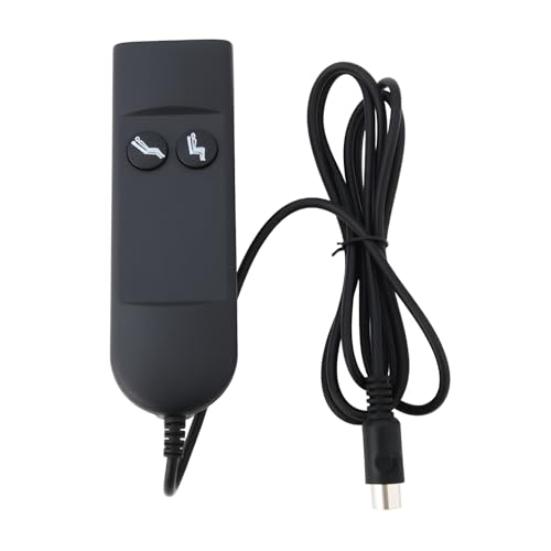 Interruptor de control remoto para sillón reclinable con cable 22 AWG de 2 botones EMSea