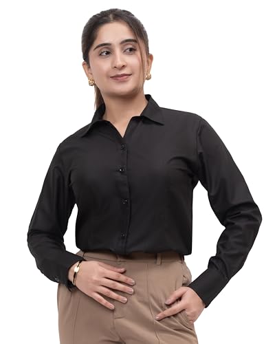 Image of ESTA Women Full Sleeve Stylish Western Official Formal Shirts Regular fit Shirts for Women