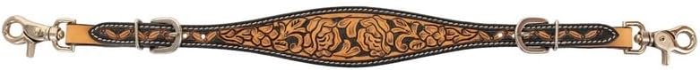 Reinsman Circle Y Blooming Wild Wither Strap Brown