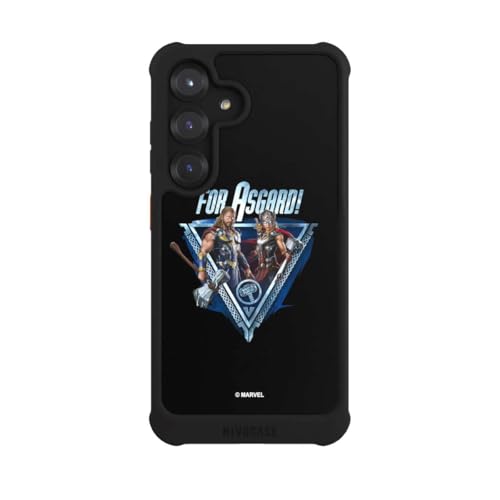 Coque Samsung S25 MagSafe NIVOmax Marvel Thor noire antichoc