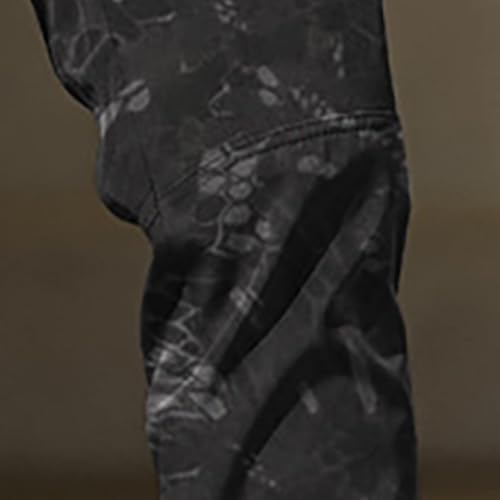 Pantalon de combat coupe droite CHUNOTU avec poches cargo multifonctions - 4