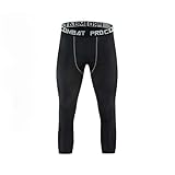 Mallas De Baloncesto Pantalones largos deportivos de otoño e invierno for gimnasio, mallas de entrenamiento de baloncesto for hombre, pantalones ajustados de compresión de secado rápido for correr(3,4