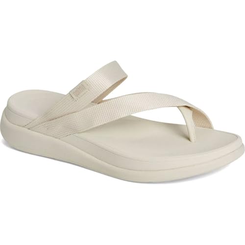 FitFlop Women's F-Mode Go Webbing Flatform Sling Toe-Post Sandals Wedge2