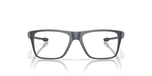 Oakley OY8026 Bunt Prescription Eyewear Frames, Matte Blue Steel/Demo Lens, 46 mm