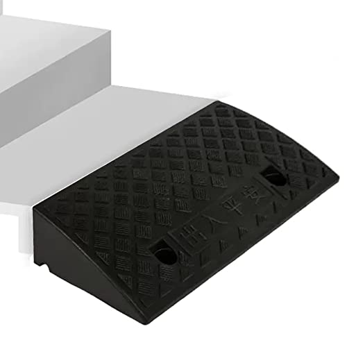 Rampa de Entradas 50x27x13 cm Negra Antideslizante miniatura 2