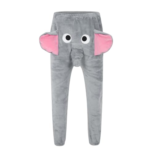 Pajama Pants for Men Funny Novelty Flying Elephant Pants Cute Unisex Casual Loose Home Couple Gifts Sleep Pants3