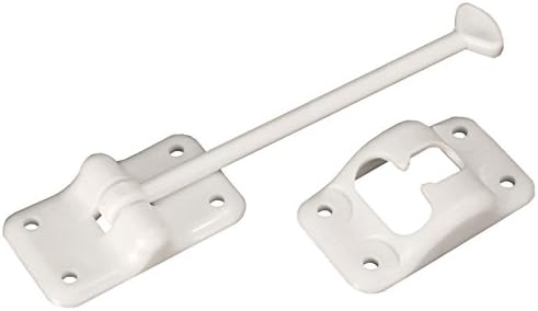 RV Designer E239 White 10" T-Style Entry Door Holder, One