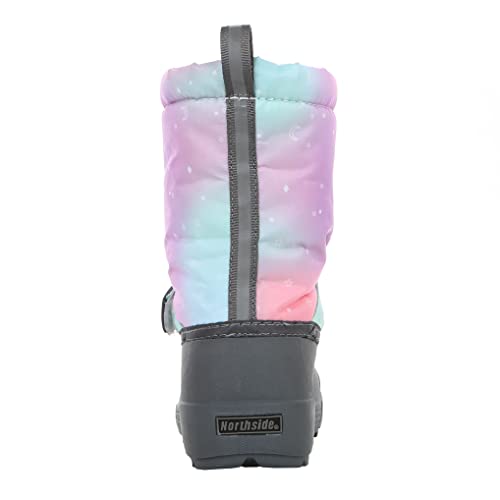 Image of Northside Frosty Insulated Winter Snow Boots for Girls and Boys with Rugged, Water Resistant Nylon Upper, Quick-Drying Lining, Removable EVA Insole, and Durable TPR Outsole