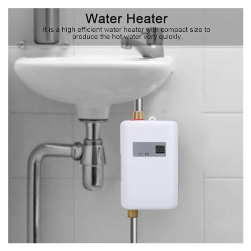 Chauffe-eau électrique sans réservoir 3000W compact et économique
