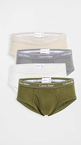 Image of Calvin Klein Men's 4-Pack Cotton Classic Basic Brief
