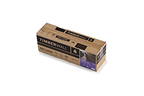 Timberwall - Landscape Collection Black Rock Desert - DIY Wood Wall Panel - Solid Wood Planks - Easy Peel and Stick Application - 9.8 Sq Ft - Thumbnail 2