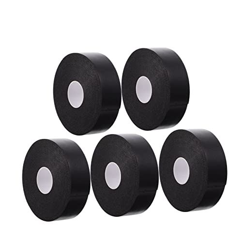VICASKY 5 Rolls Eye Patch Foam Eye Pad Belt Lash Extension Tape Black Foam Tape Skin Eyelash Strips