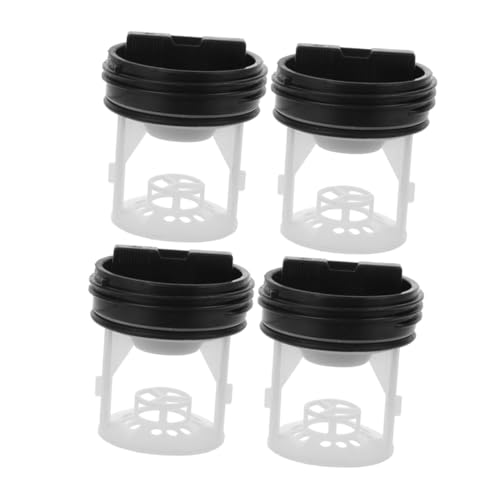 Sewroro 4piezas Accesorios Para Lavadoras Tapón De Drenaje Filtro De Bomba De Drenaje De Plástico Tapón De Sellado De Manguera De Para De Lavadora