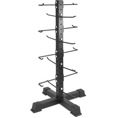 Cable Attachments Rack for Gym Accessories Lat Pull Down Bar Organizer with Hooks Home Gym Storage Rack for LAT Pulldown Attachments