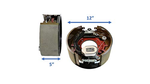 M-Parts Electric Trailer Brake Left Hand Side 12-1/4