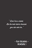  Felix Kjellberg (PewDiePie): Life Quote Simple Soft Matte Notebook/Journal With 120 Lined Pages 6\