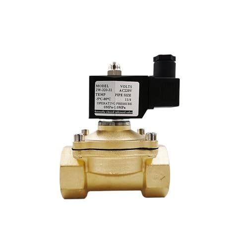 Électrovanne DN20 en laiton massif avec mécanisme de précision NC AC110V
