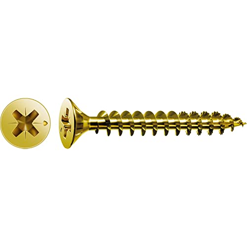 Vis Universelle Spax Pozi 40 x 3 mm idéale pour assembler vos meubles en bois sans effort