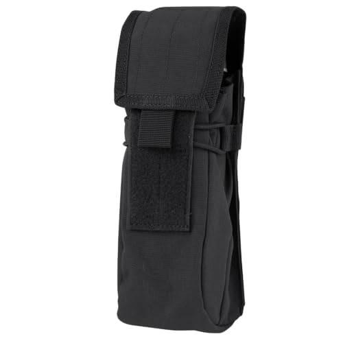 Sac pour bouteille d'eau Condor noir avec fixation MOLLE pour gourde tactique