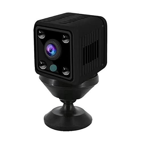 AMZLORD Mini caméra de surveillance WiFi X6 avec enregistreur vidéo, capteur de mouvement HD 1080p, caméra de surveillance IP WiFi pour la maison et l'extérieur