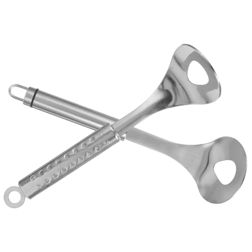 Garneck 2pcs Meatball Tool Stainless Steel Squeezing Meatball Artifact Spoon Meatball Maker
