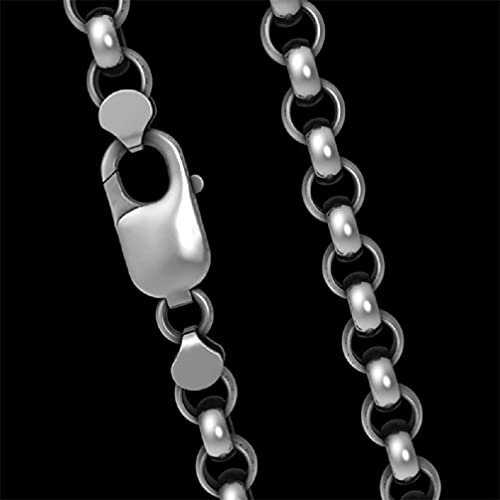 Mr Hippo Skull Necklace For Men, Viking Skull Head Pendant Necklace Punk Demon Skull Necklace Men’s Gothic Cross Skull Necklace Jewelry Gift Father's Day Accessories #TOP2