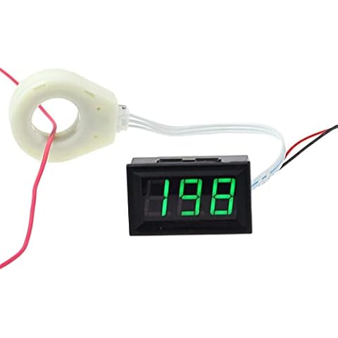 bayite DC 5-120V 400A Mini Digital Current Voltage Amp Meter Gauge Cover