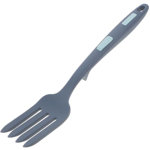 OFFSCH Ergonomic Silicone Spaghetti Fork Kitchen Fork for Pasta Cooking Large Nonstick Multi-function for Food Serving