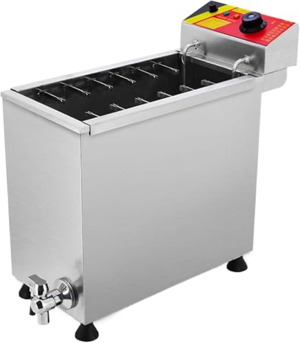 Corn Dog Fryer Commercial,Cheese Hot Dog Sticks Maker,Electric Deep Fryer For Corn Dog,25L Hot Dogs Sticks Frying Machine,Snack Machine Maker,
