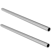 GeilSpace 3/4" 304 Stainless Steel Pipe, 36 inch Length, Heavy Duty Round Metal Weldable Tube, DI...