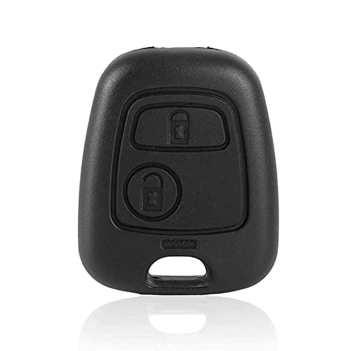 Multibao 2 Button Key Fob Cover Replacement For Peugeot 106 206 107 207 306 307 406 407