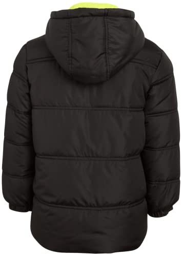 Ixtreme Boys? Snowsuit ? 2 Piece Heavyweight Insulated Ski Jacket And Snow Bib (12M-7), Size 6, Black/Lime Green #TOP2