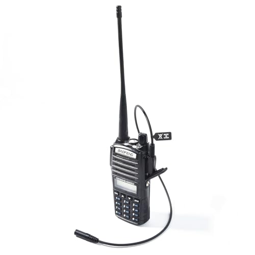 Adaptador de audio K de 2 pines a 3.5mm hembra para walkie talkie Baofeng y Kenwood pack de 2 2