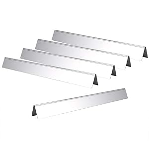Blantye Roestvrij stalen gasgrill, warmteplaat schild (3 branders) E‑310/E‑320, 5 stuks