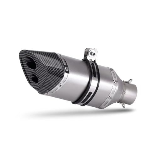 バイク用排気マフラー For PCX125 For ADV150 51MM バイクアクセサリー ユニバーサル オートバイ排気管 改造スリップオンマフラー ショートスタイルパイプ